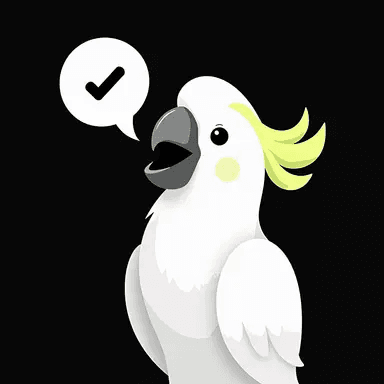 Yappy the cockatoo, YapTask's friendly mascot